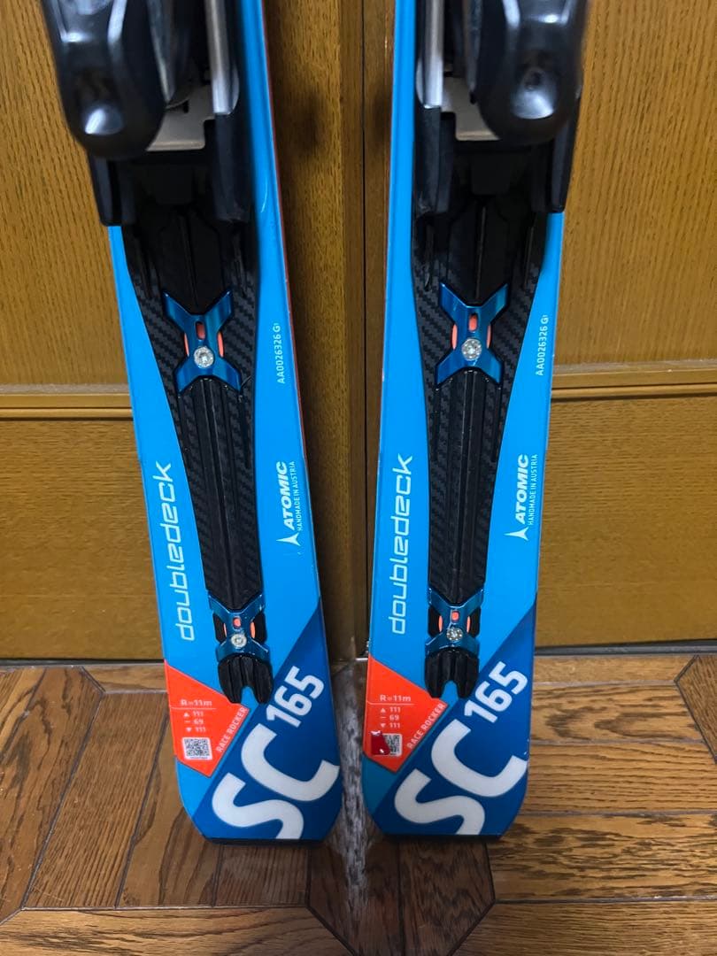 ATOMIC BLUESTER Doubledeck SC165 スキー