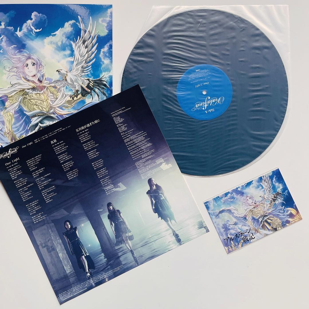 美盤 レコード ポストカード Kalafina One Light カラフィナ