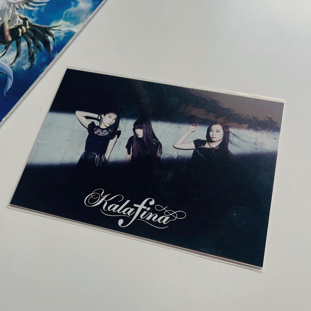 美盤 レコード ポストカード Kalafina One Light カラフィナ