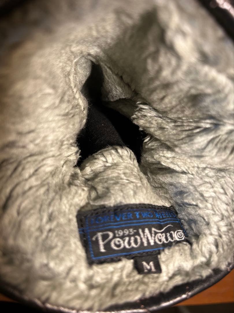 【美品】POW WOW(パウワウ) TheGauntletグローブ•ブラック•M