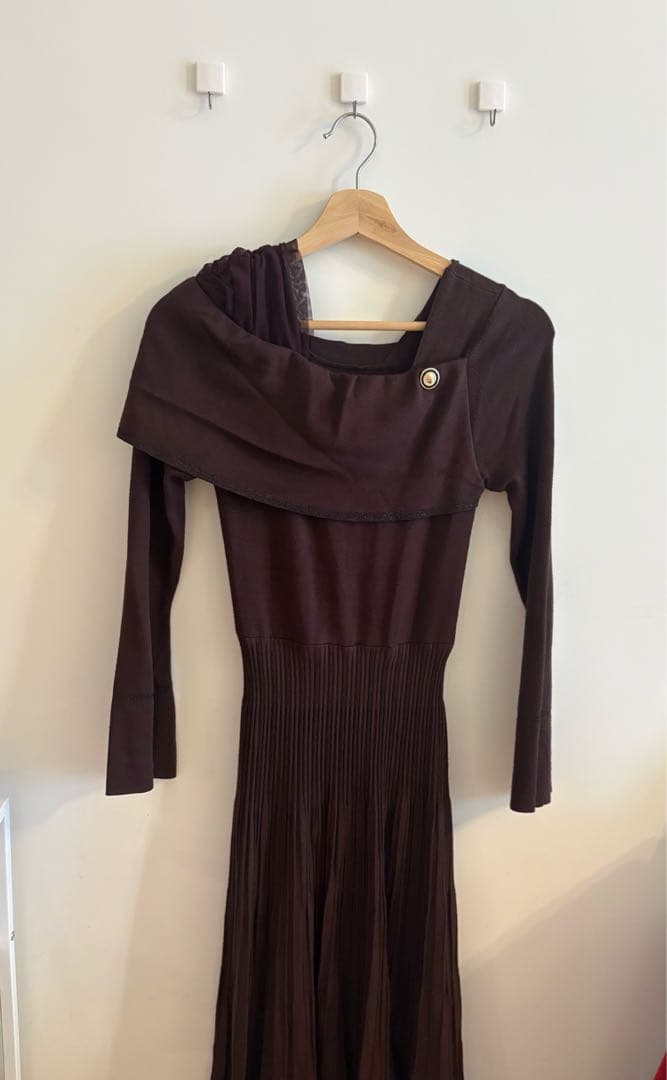 her lip to La Lueur Knit Dress Mサイズ
