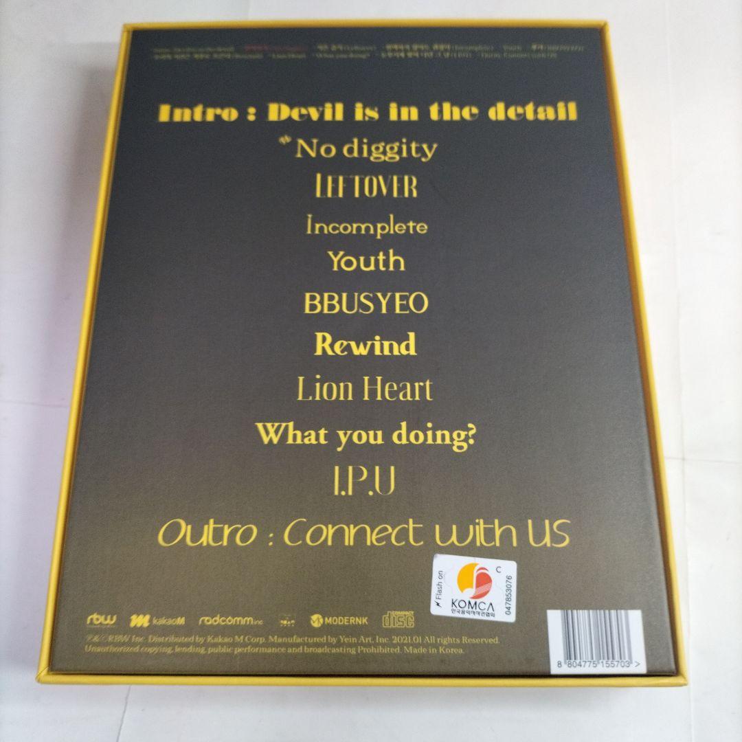 黄色 yellow⭐レイブン RAVN⭐直筆サイン付き⭐ONEUS「DEVIL」