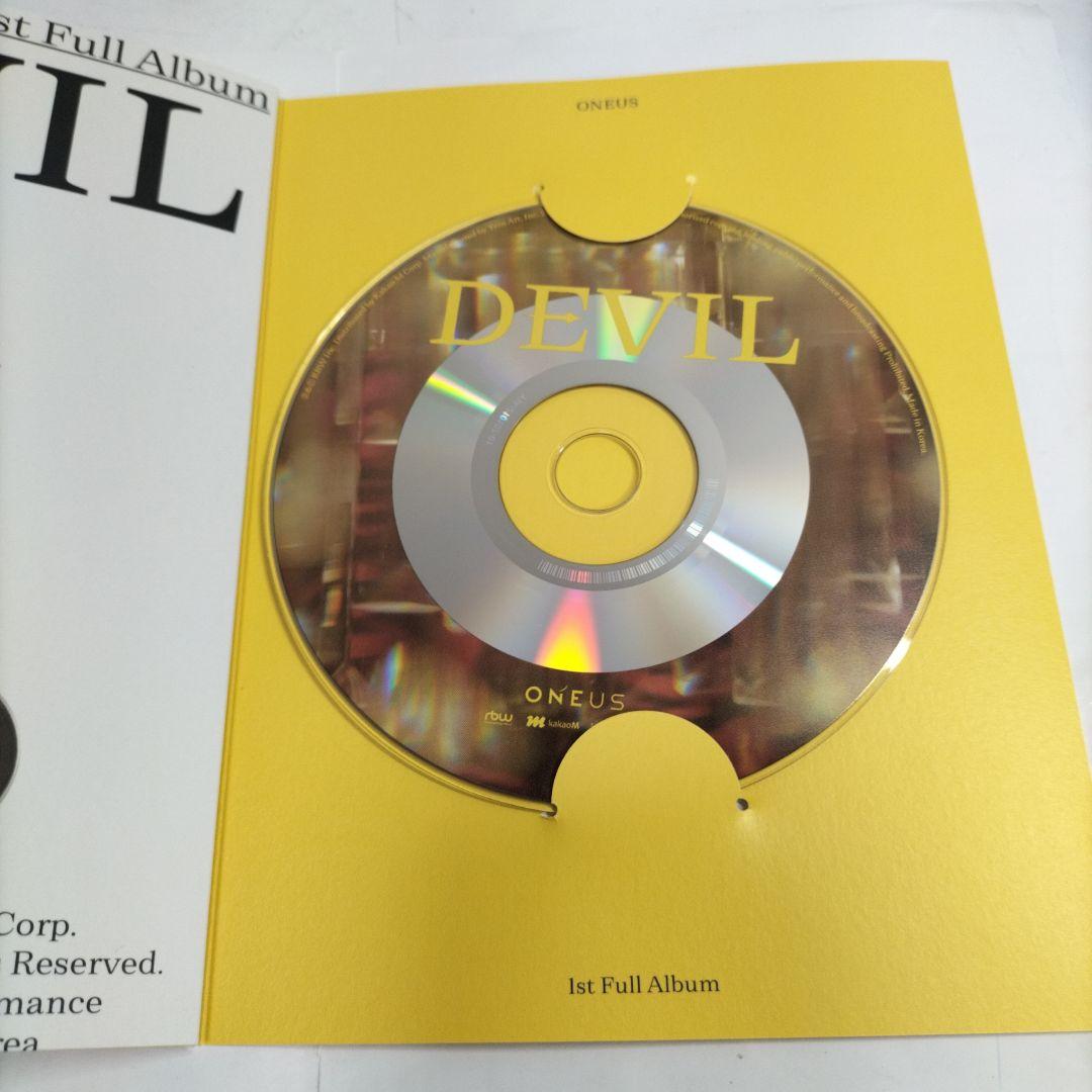 黄色 yellow⭐レイブン RAVN⭐直筆サイン付き⭐ONEUS「DEVIL」