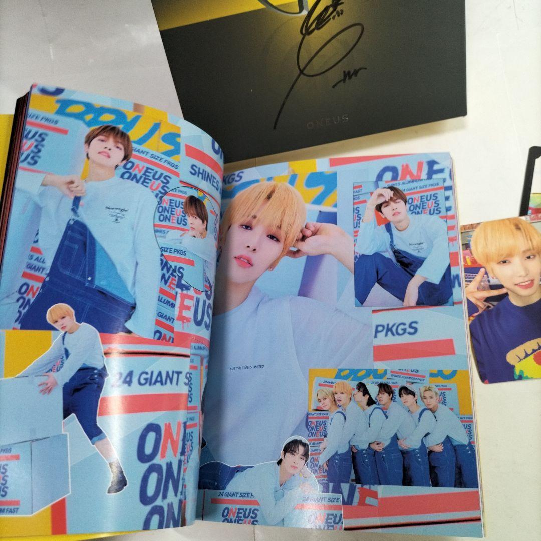 黄色 yellow⭐レイブン RAVN⭐直筆サイン付き⭐ONEUS「DEVIL」