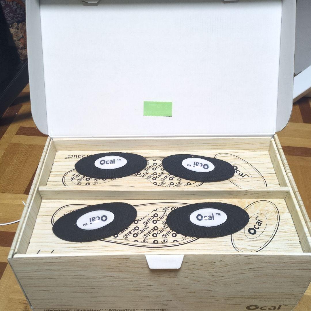 Ocai Smile Canvas 厚底 デカ靴 黒 スニーカー 箱付き