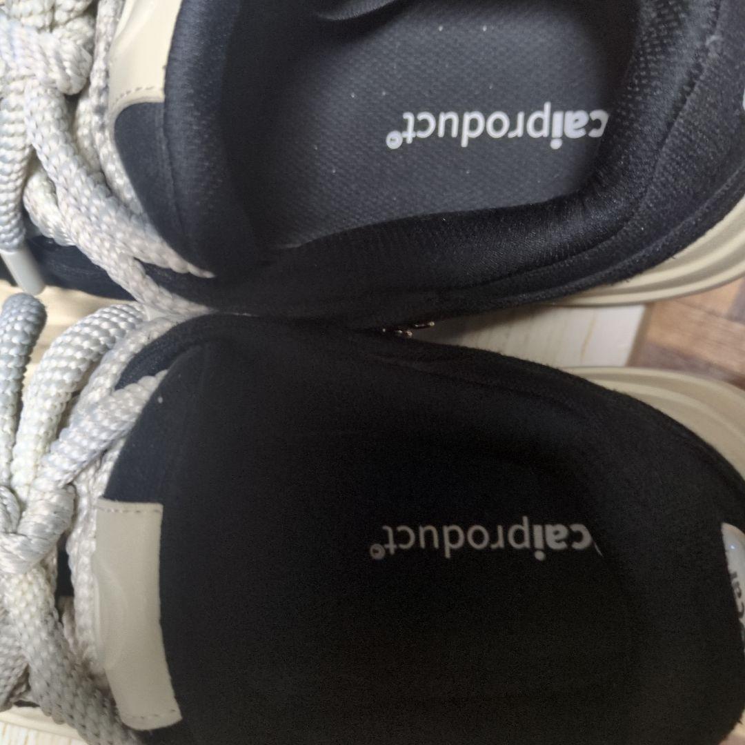 Ocai Smile Canvas 厚底 デカ靴 黒 スニーカー 箱付き