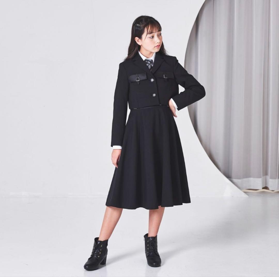 【美品】ELLE EN NOIR 160 卒業式　入学式