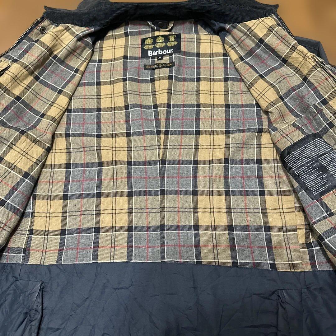 Barbour ASHBY オイルドジャケット ワックス ブラック メンズ XL