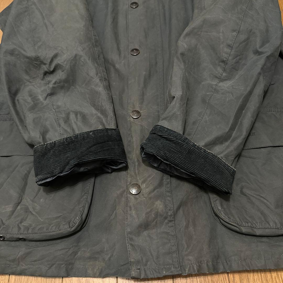 Barbour ASHBY オイルドジャケット ワックス ブラック メンズ XL