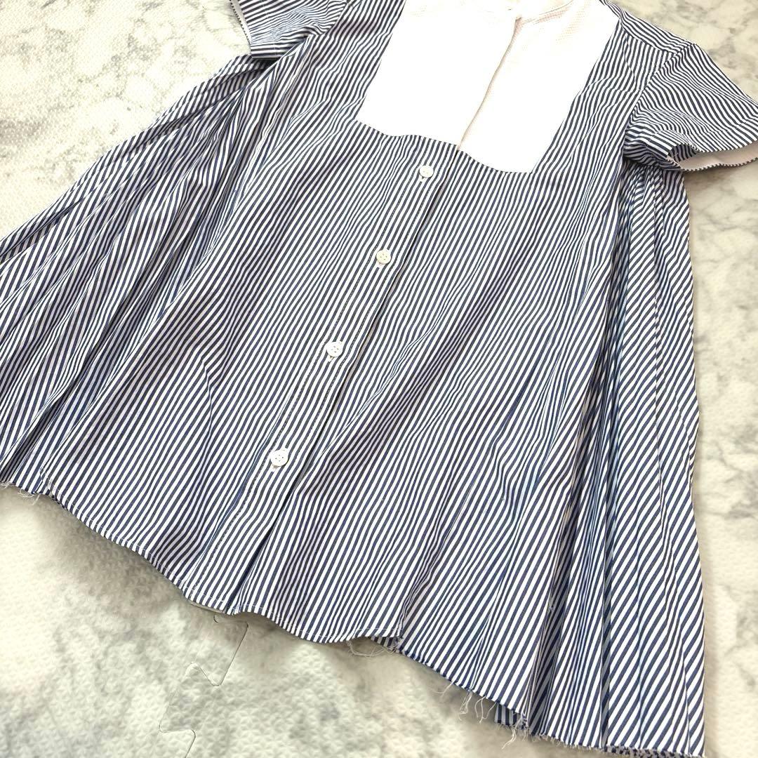 【美品】sacai キッズ　サイドプリーツ　ワンピース