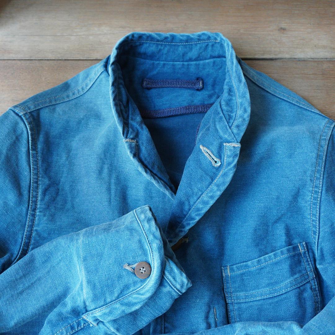 45rpm　デニムブルゾン　ヴィンテージ加工　b4