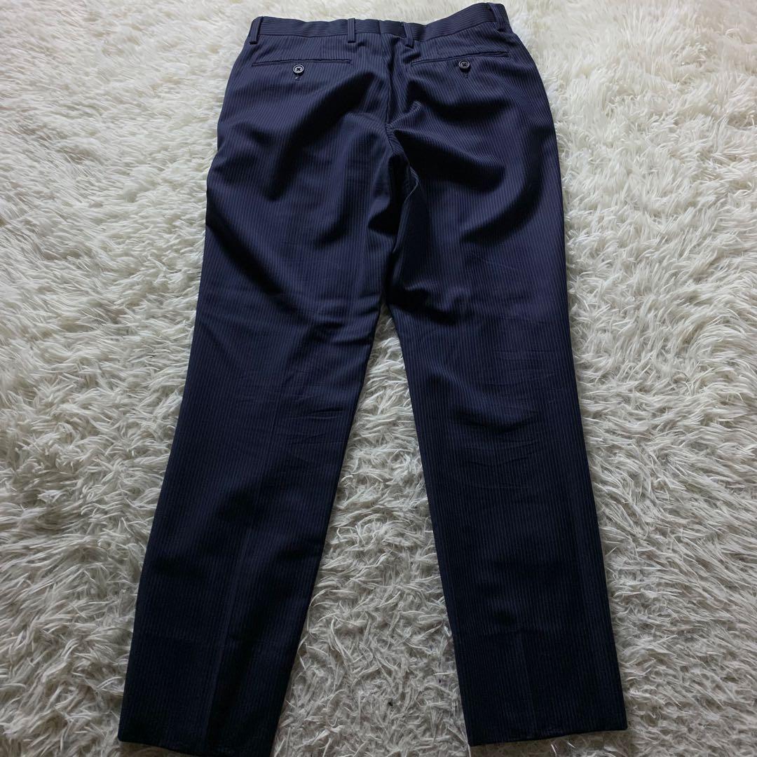 美品■ポールスミス スーツ セットアップ ゼニア ネイビー　S