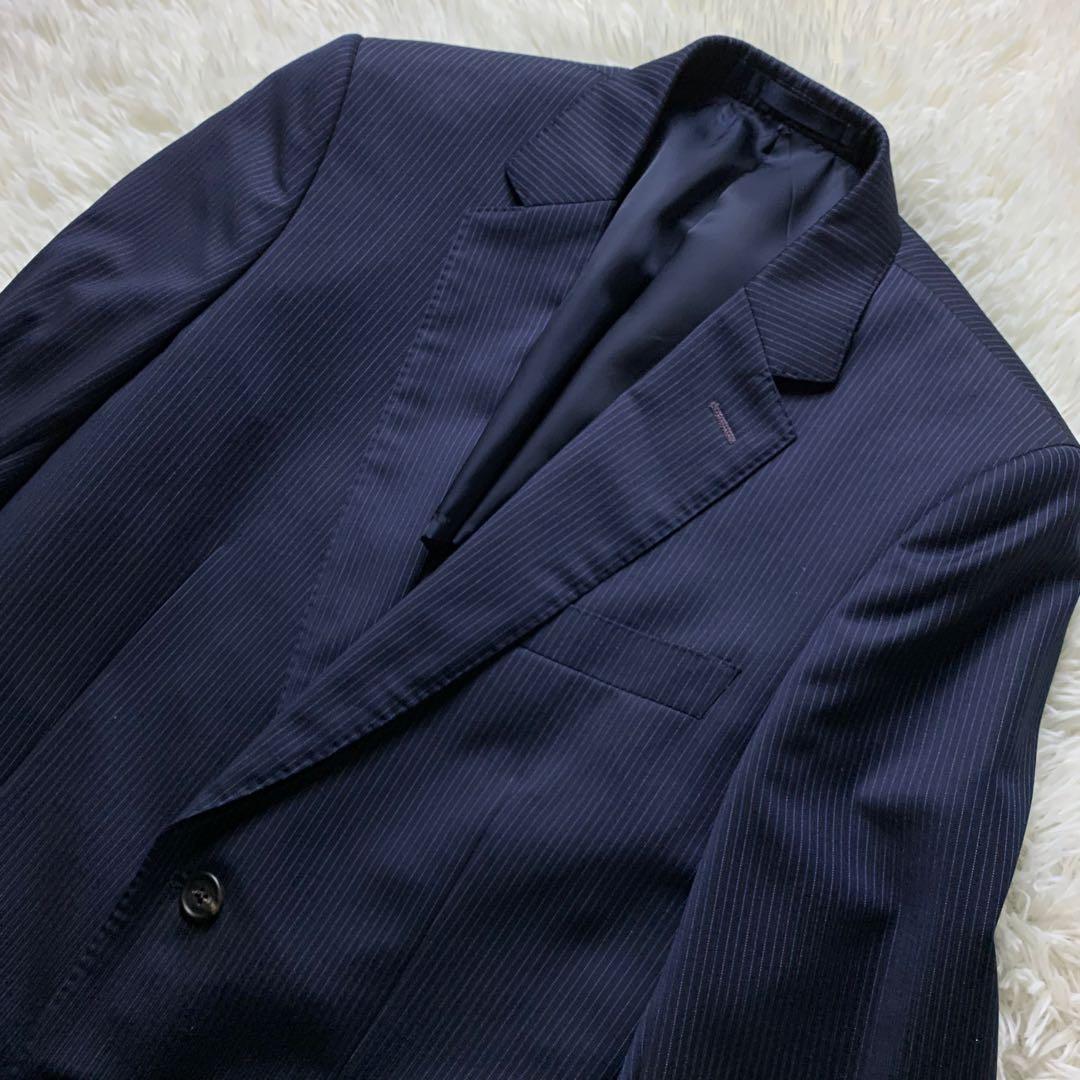 美品■ポールスミス スーツ セットアップ ゼニア ネイビー　S