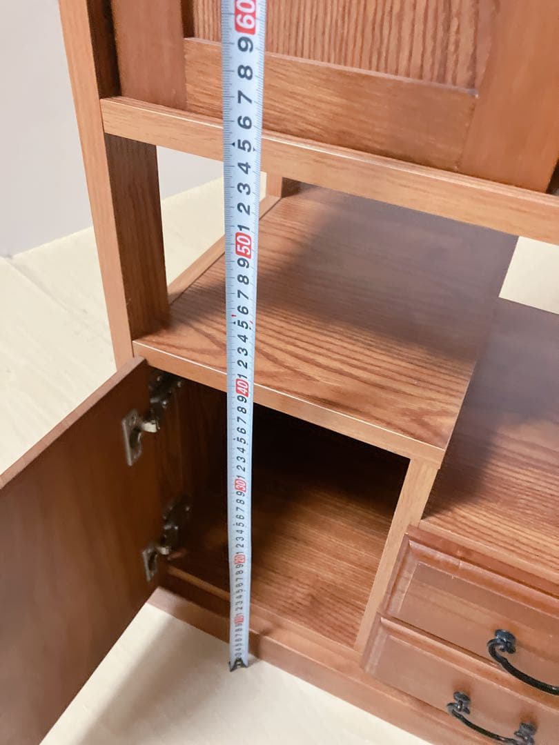 昭和レトロ　和風　飾り棚　和風チェスト　茶室　サイドチェスト