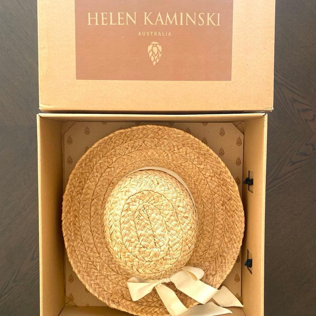 ヘレンカミンスキー　ラフィアハット