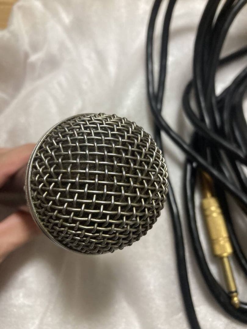6*6様 マイク SHURE SM58 ポルシェロゴ ビンテージ MADE IN
