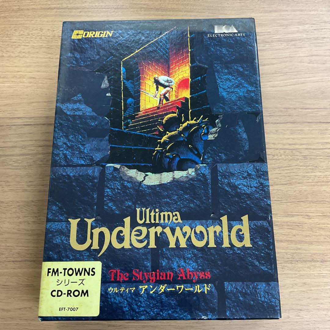 ウルティマアンダーワールド　CD-ROM FM-TOWNS