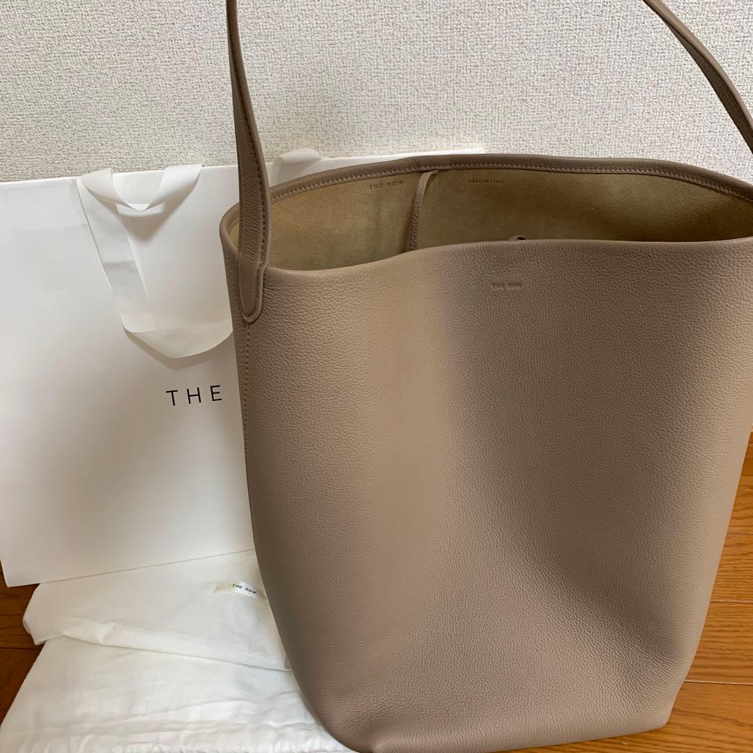 正規品 美品 THE ROW ザロウ トートバッグ LARGE ラージ トープ