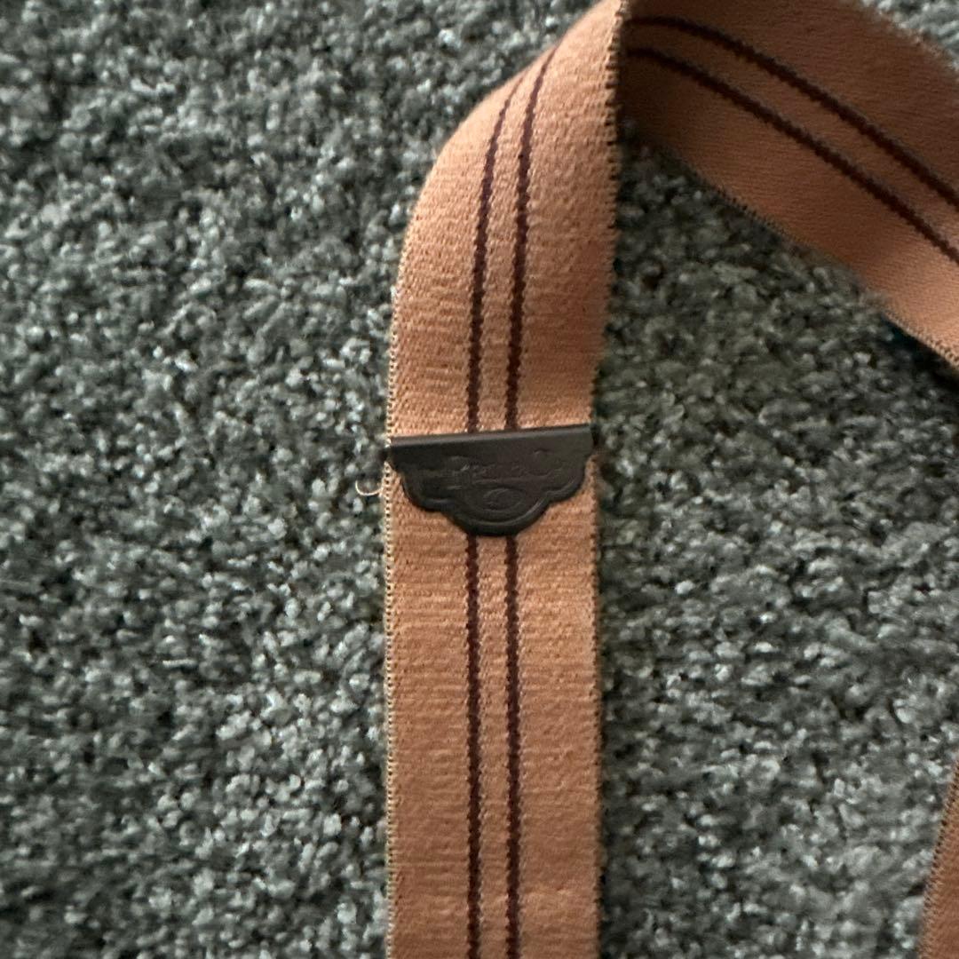 Double RL ストライプ サスペンダー