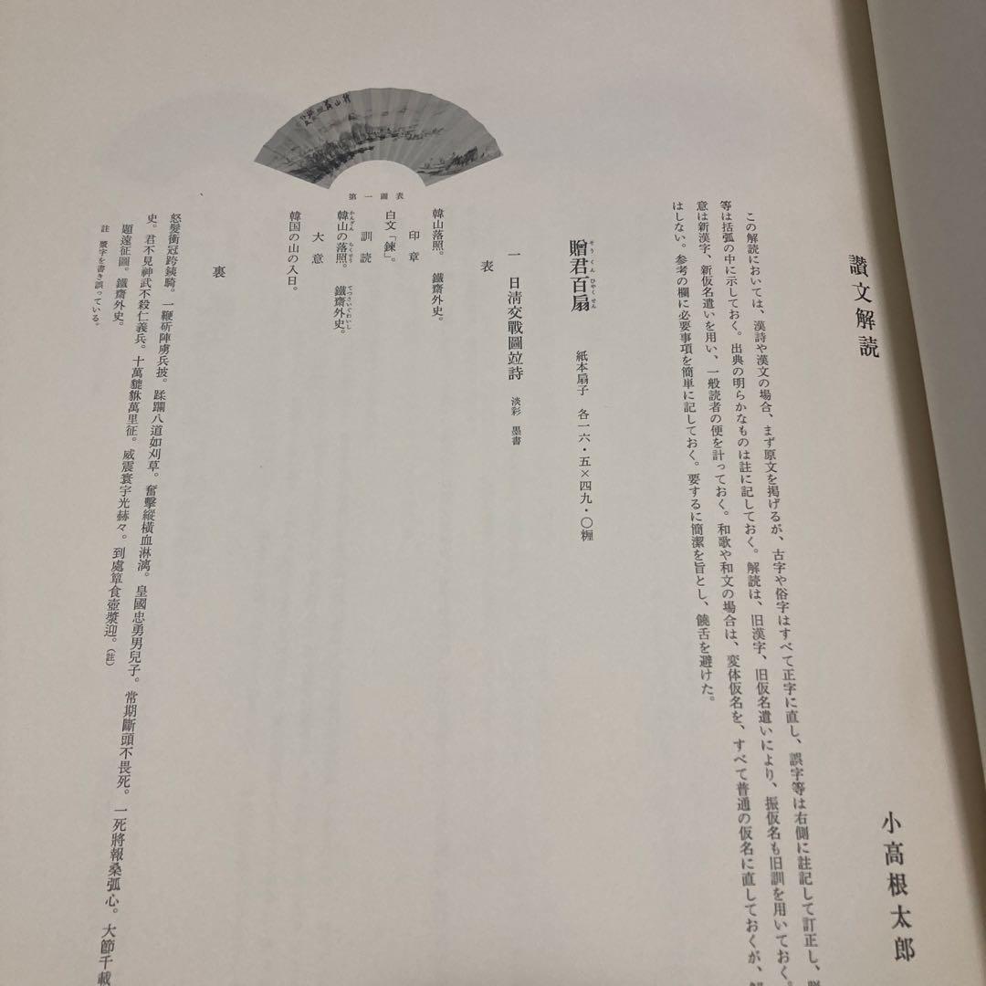 贈君百扇　富岡鉄斎　＜限定650部＞