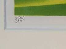 【真作】版画　アルフレッド・デフォセ　リトグラフ　ドービルの競馬場　X11