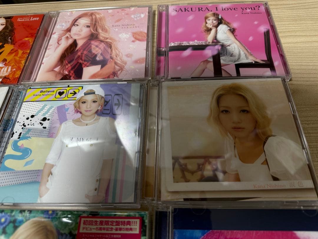 西野カナ カナやん CD シングル、アルバムまとめ売り