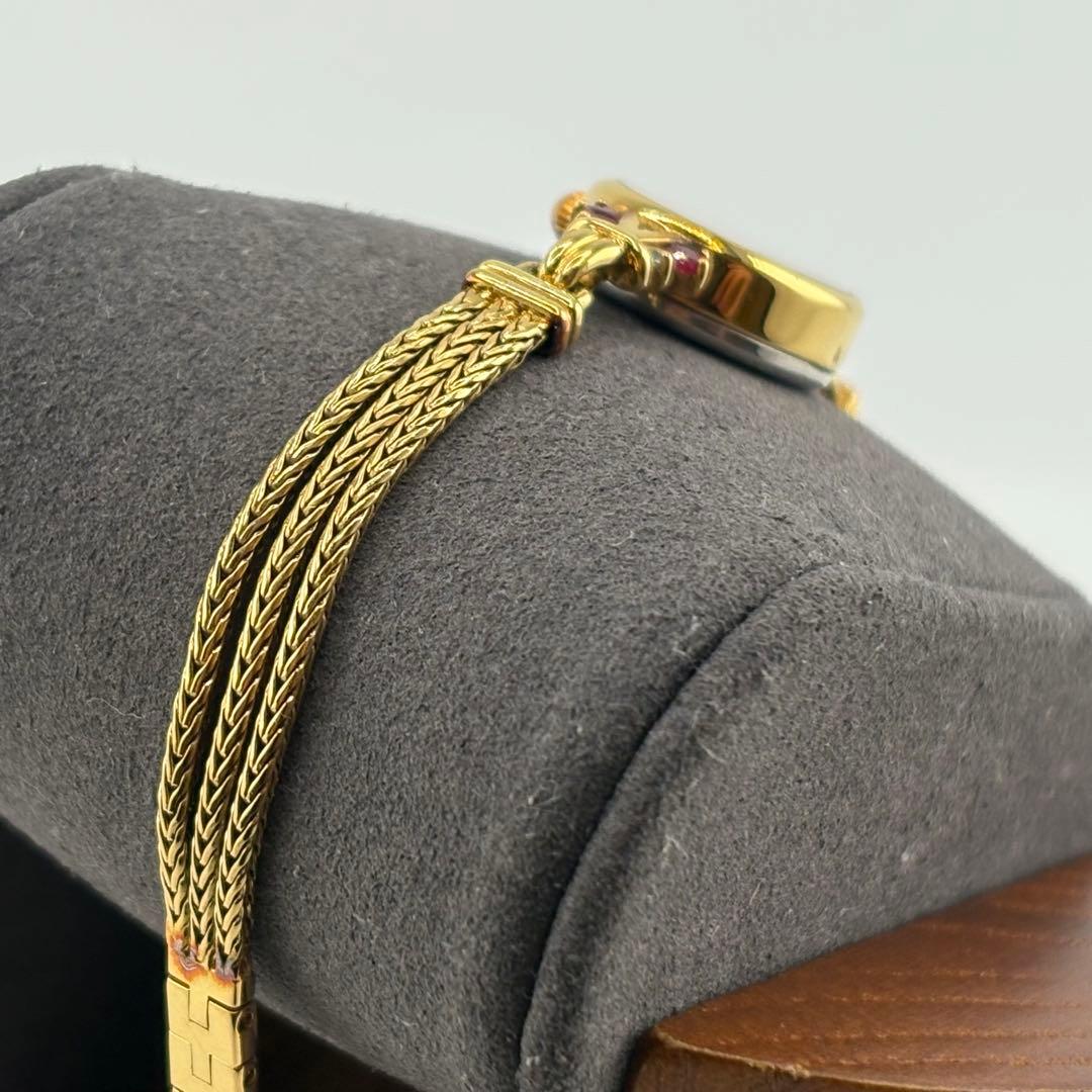 動作未確認　クリスチャンベルナール　ラインストーン　ゴールド　クォーツ