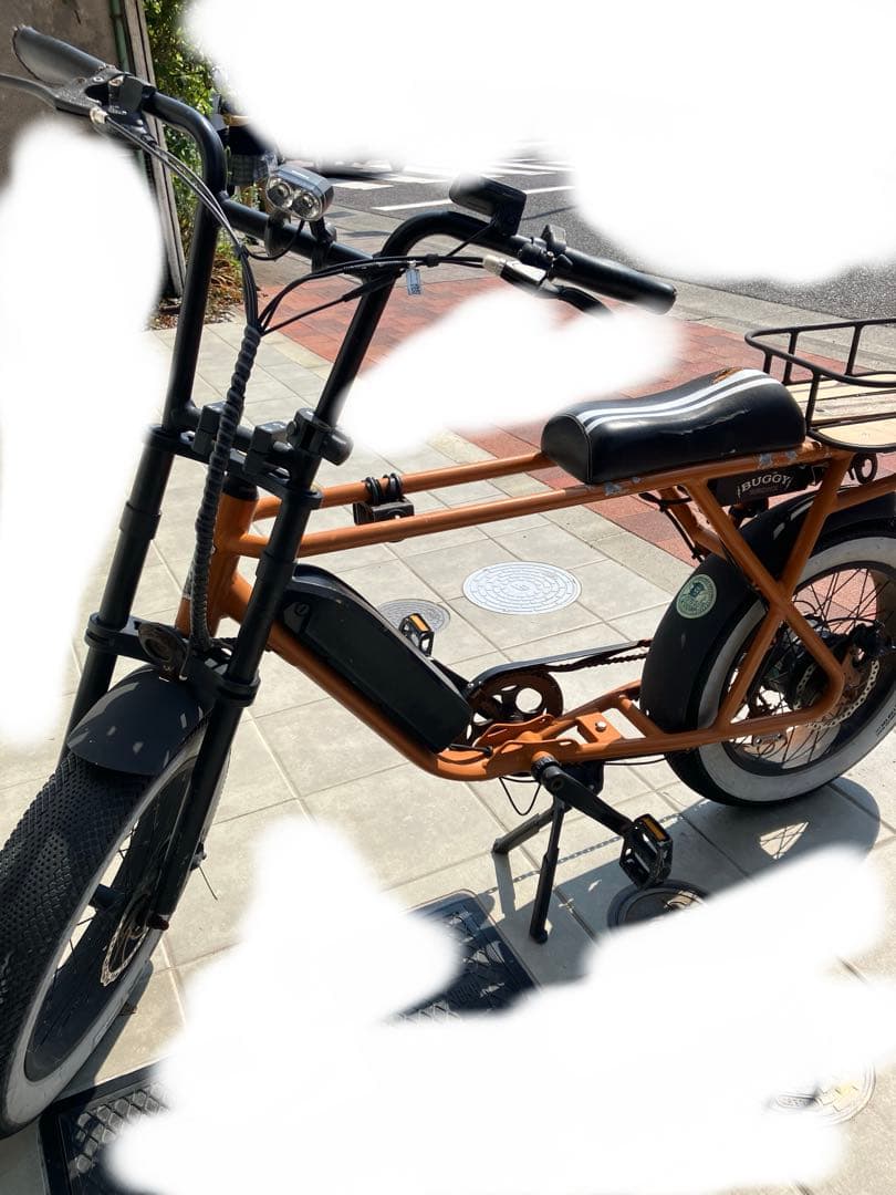 BUGGY BRONX 電動アシスト自転車 オレンジ