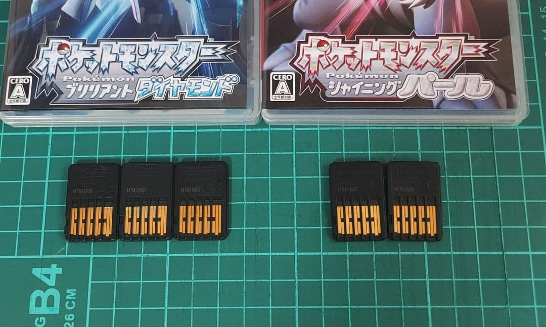 スイッチ　ポケモン　ブリリアントダイヤモンド３枚　シャイニングパール２枚