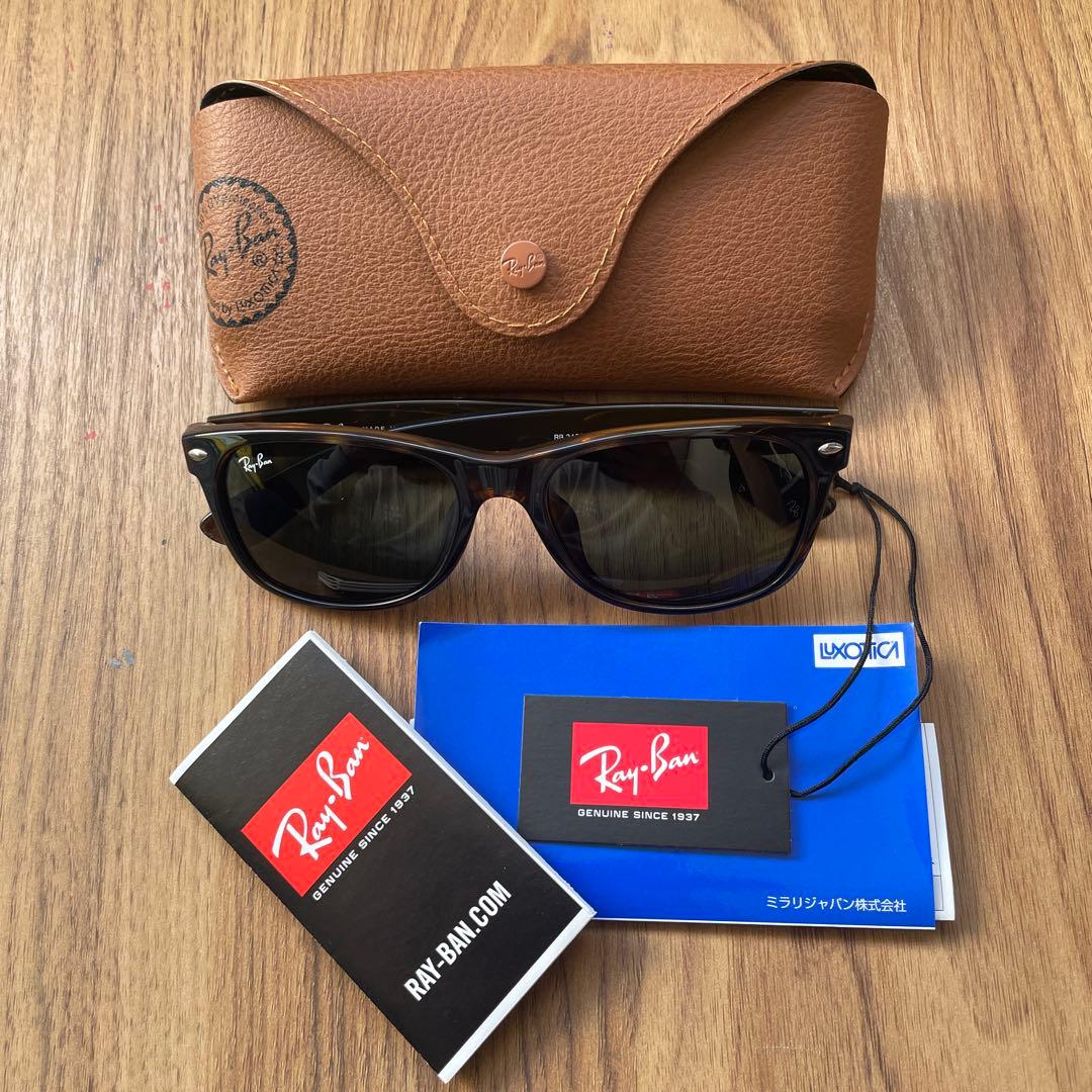 レイバン サングラス ニューウェイファーラー RB2132F べっ甲