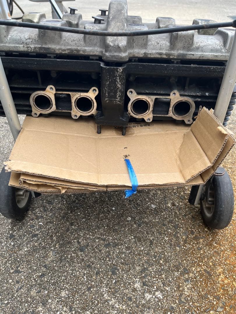 XJR400 4HM 4気筒DOHCエンジンヘッド(実働)