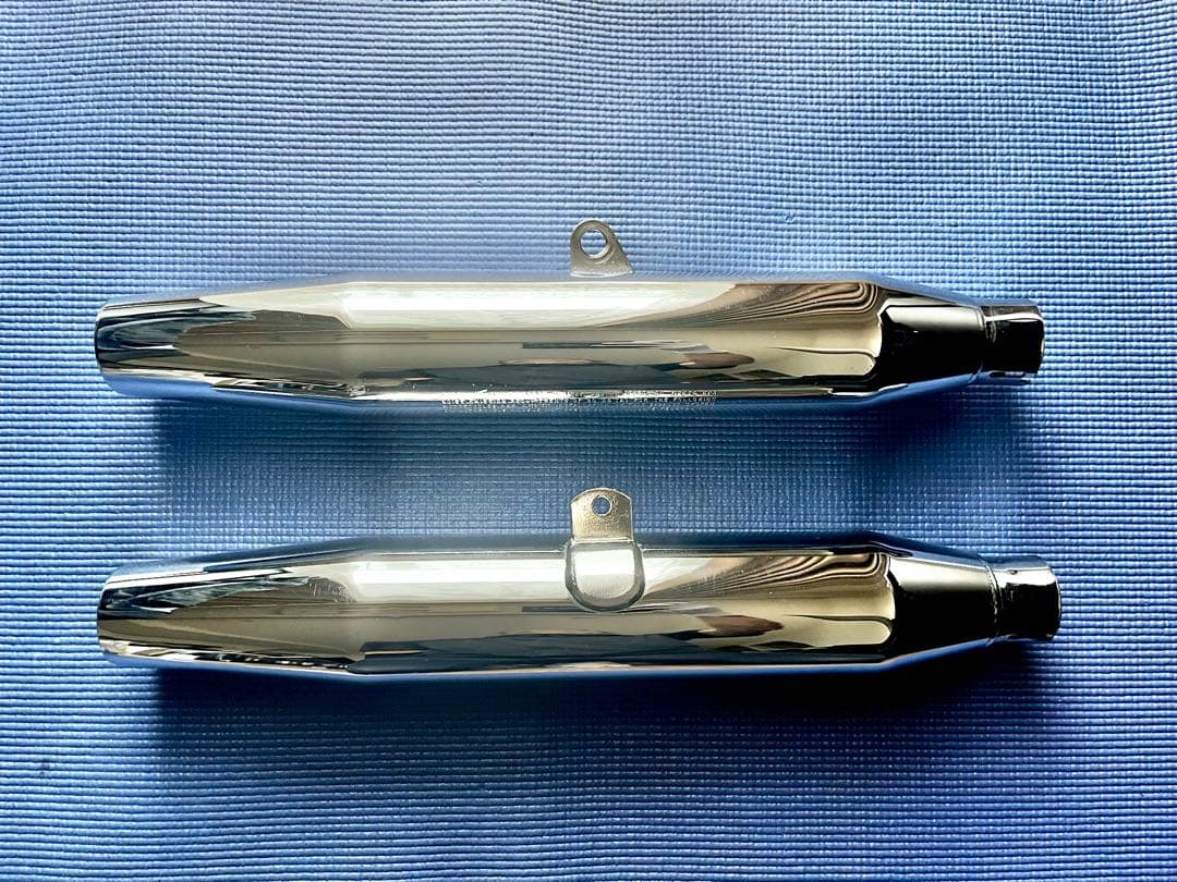 スポーツスター　北米マフラー　16mmパンチアウト