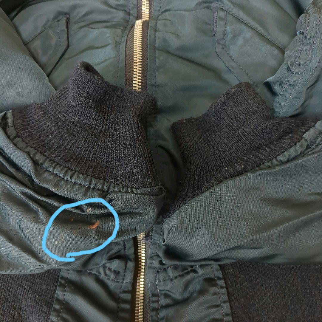 80s アルファ Lー2B エアフォースブルー USA製 短丈