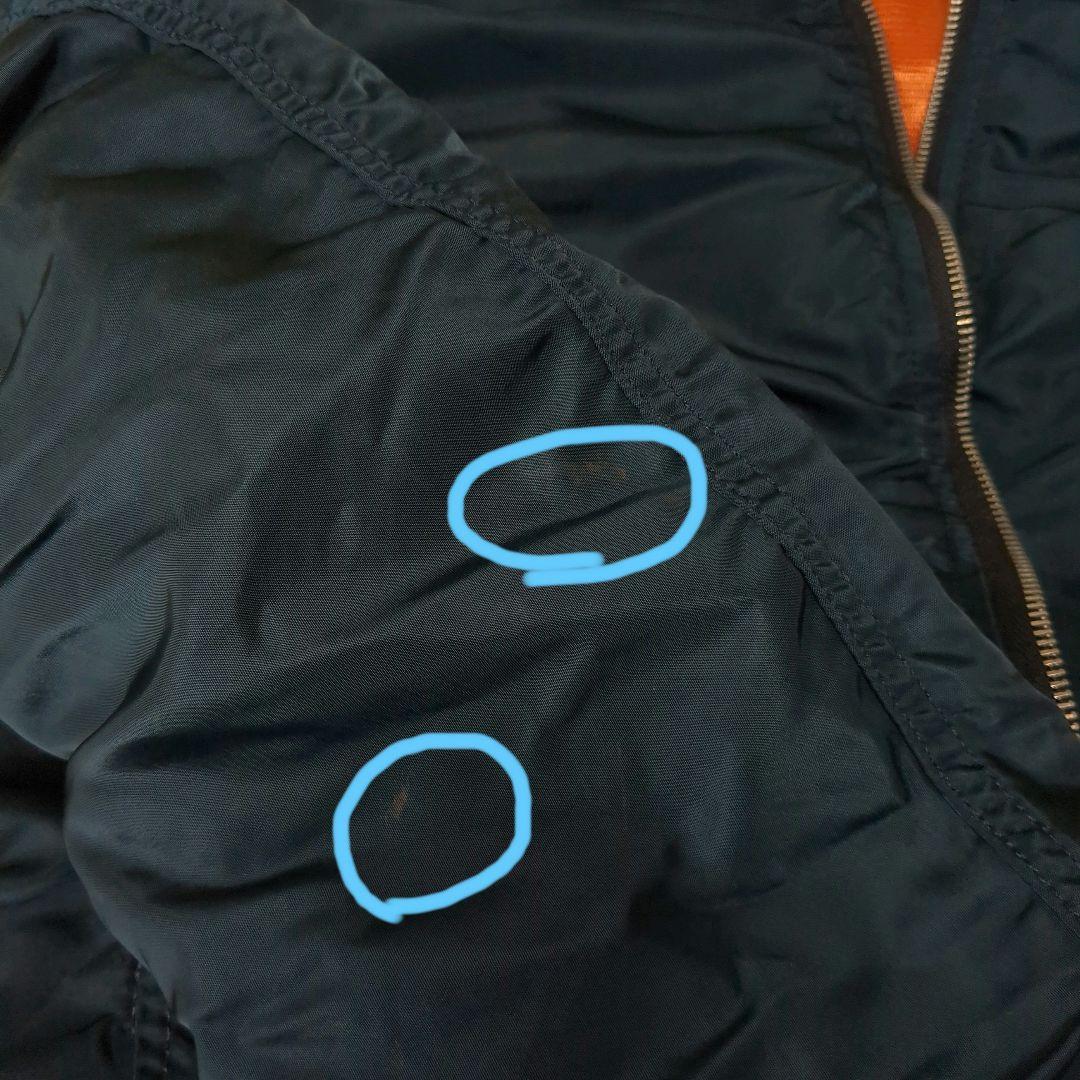 80s アルファ Lー2B エアフォースブルー USA製 短丈