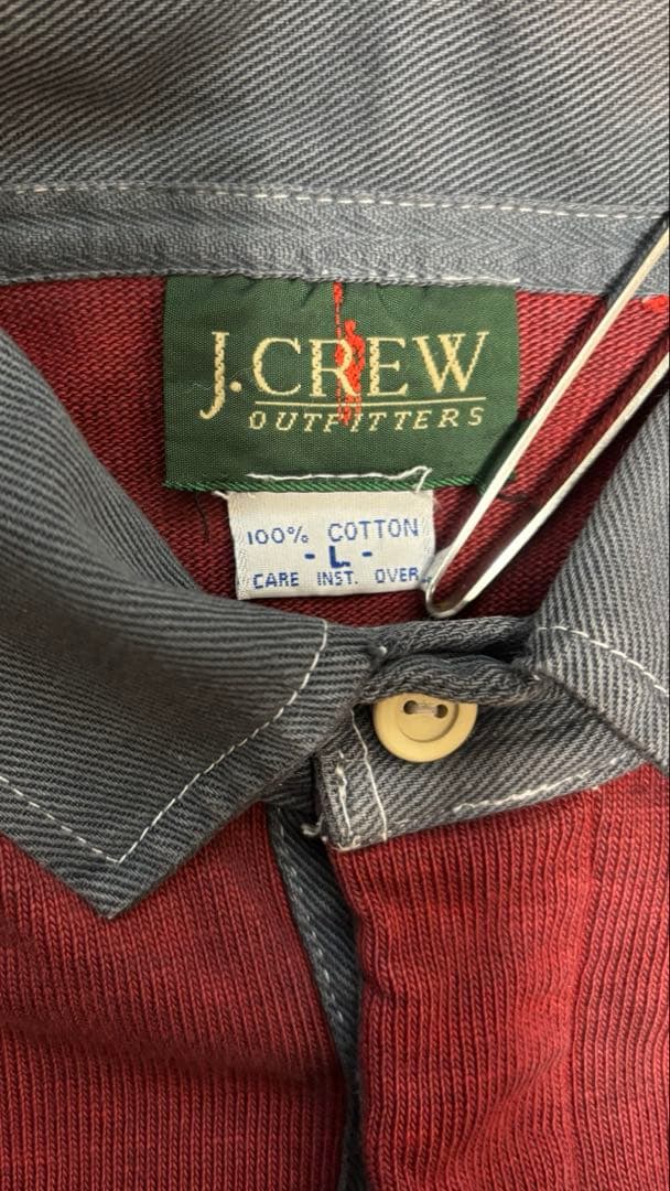 90s J.crew outfitters ラガーシャツ