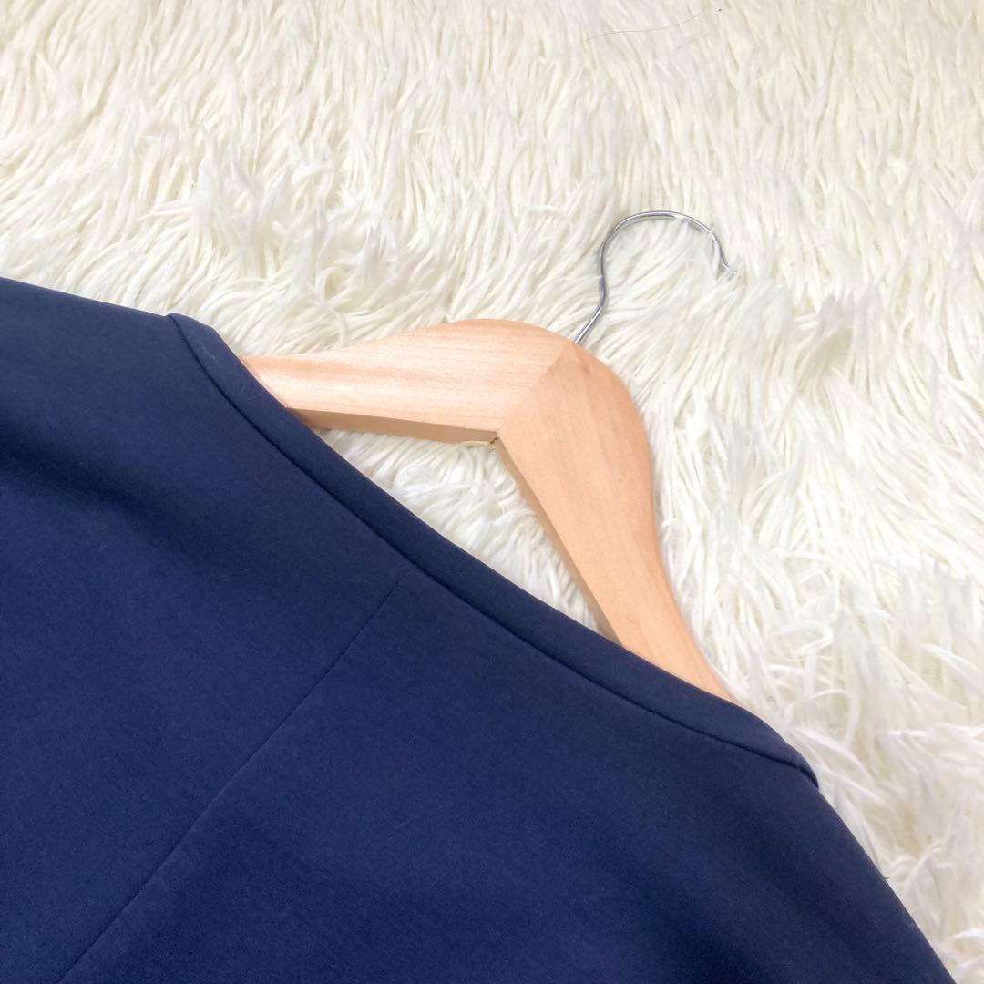 WEEKEND MAX MARA サイドプリーツジャージワンピース　洗える　M