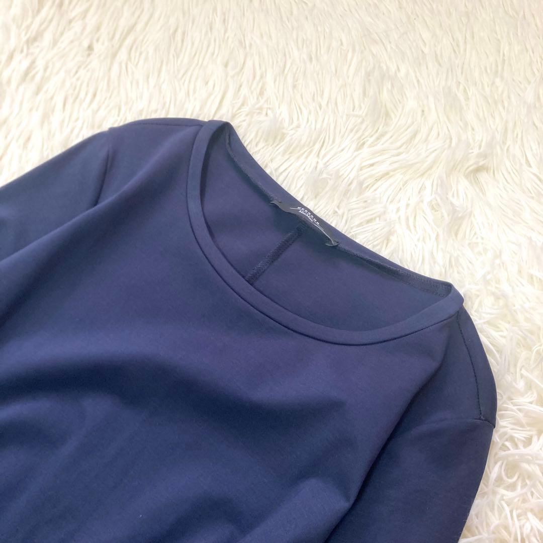 WEEKEND MAX MARA サイドプリーツジャージワンピース　洗える　M