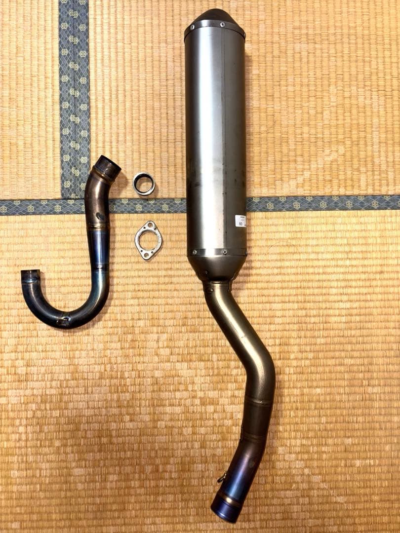 wr250f（鉄フレーム）アクラポビッチマフラー