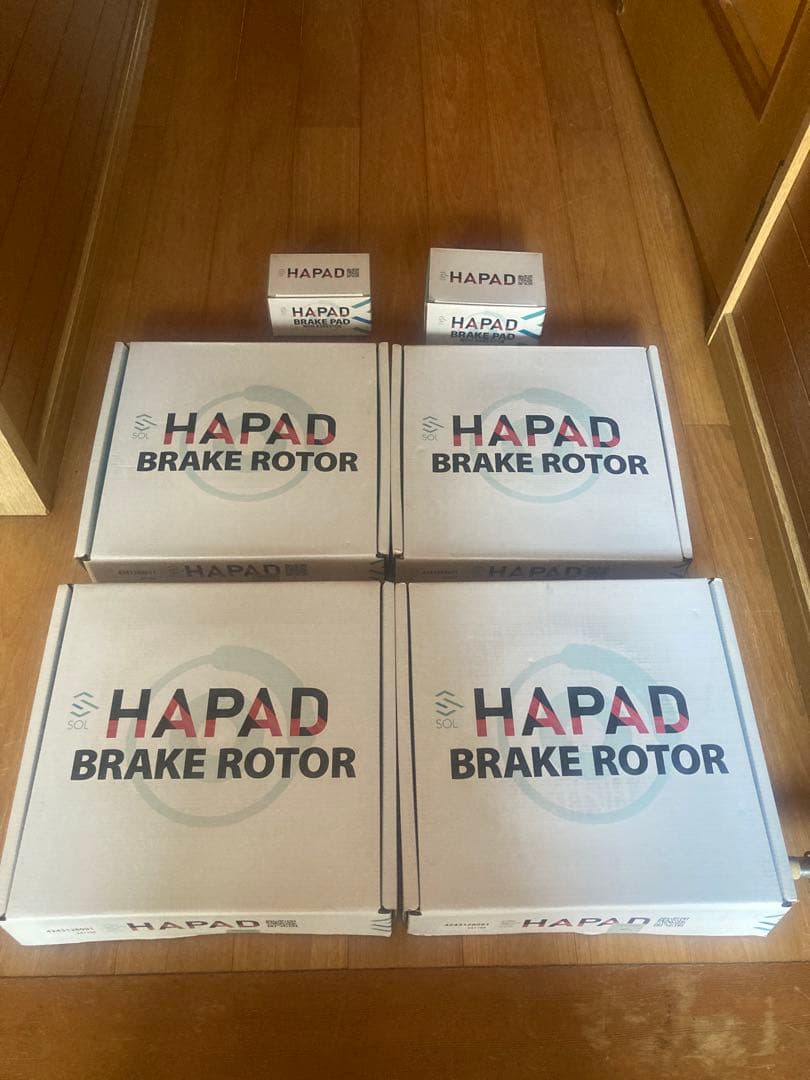HAPAD ブレーキローター &ブレーキパッドフルセット