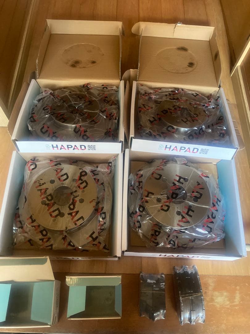 HAPAD ブレーキローター &ブレーキパッドフルセット