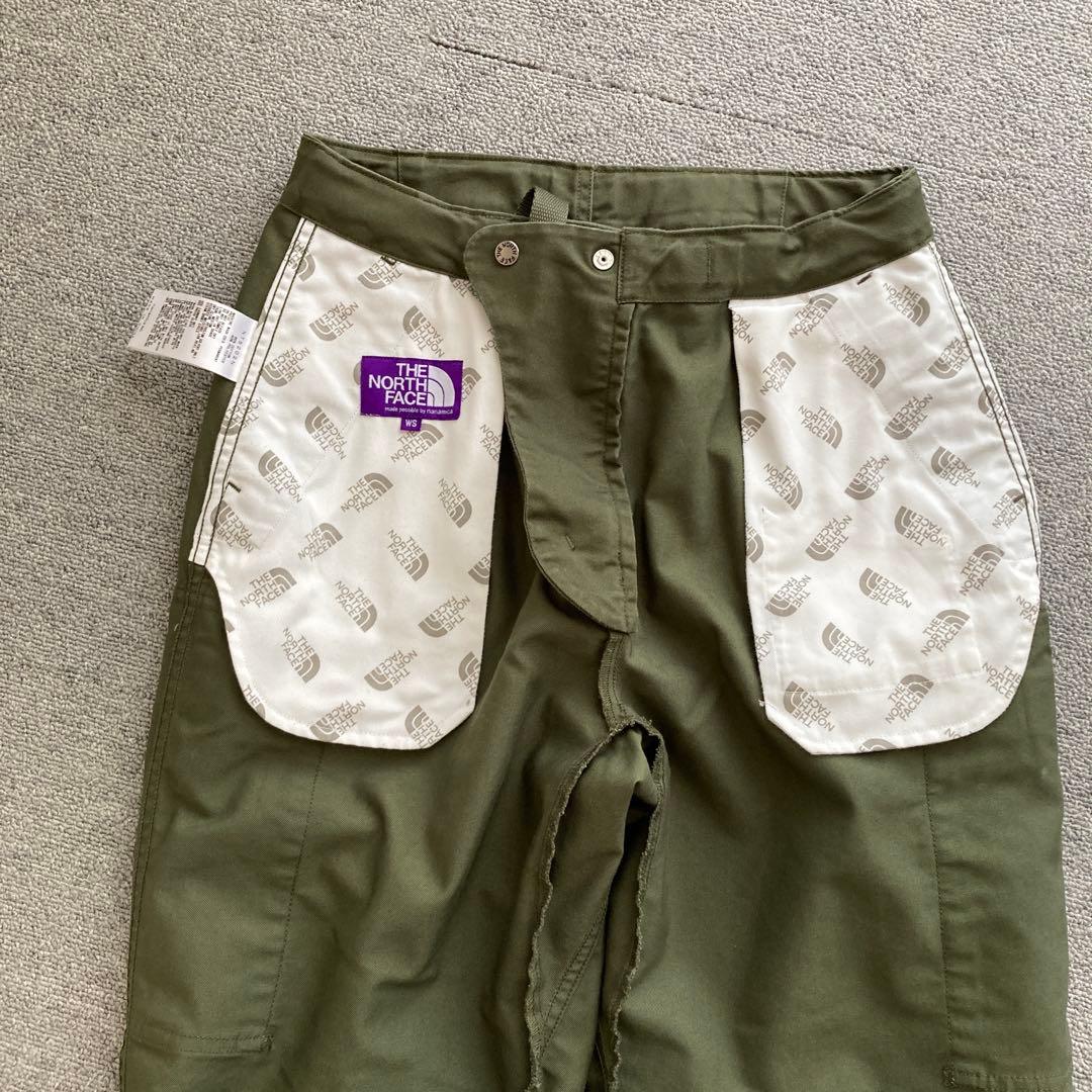 【ほぼ新品】WSサイズ パープルレーベル ノースフェイス カーゴパンツ