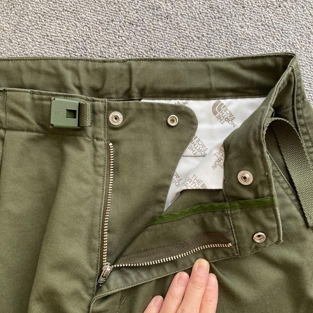 【ほぼ新品】WSサイズ パープルレーベル ノースフェイス カーゴパンツ