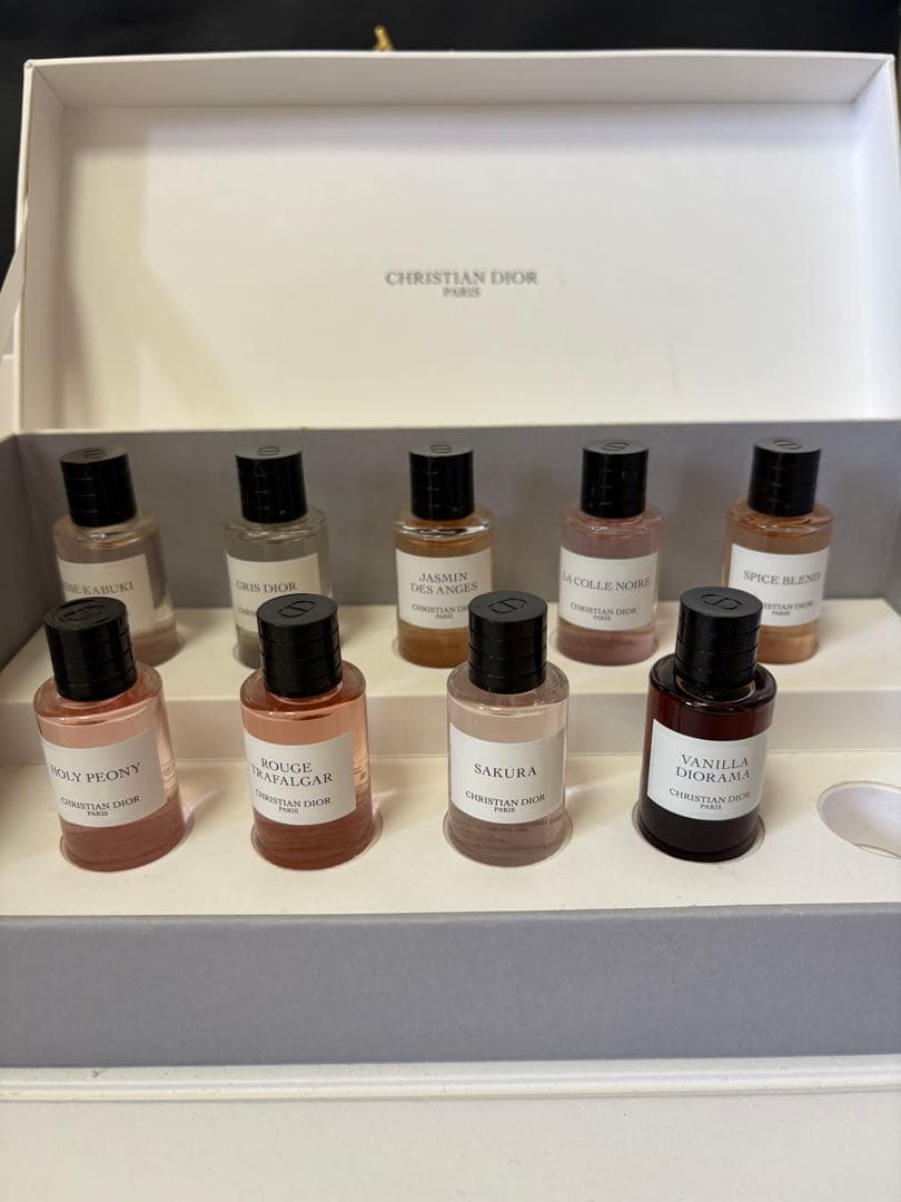 T*y様 メゾンクリスチャンディオールミニチュアコレクションディオルミニ香水セッ