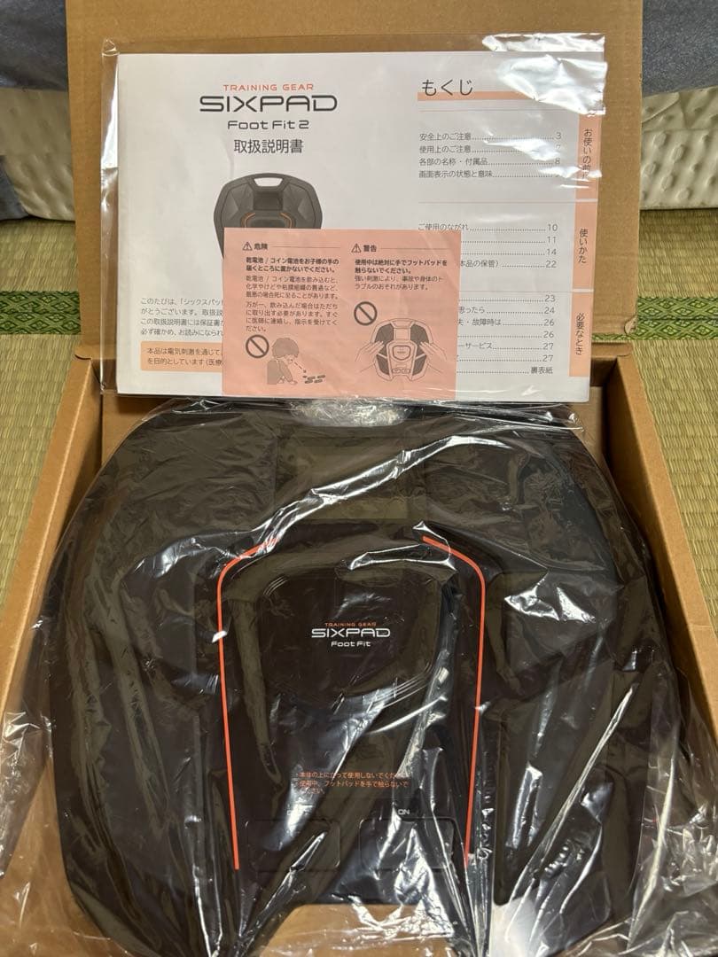 【超美品】foot fit 2 フットフィット2 シックスパッド