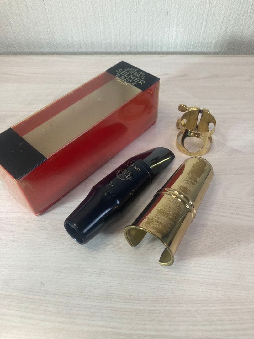 SELMER アルトサックスマウスピース s80 C*&リガチャー　キャップ付き
