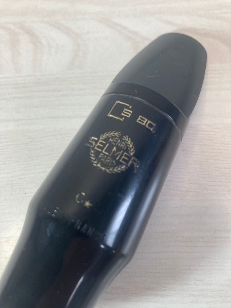 SELMER アルトサックスマウスピース s80 C*&リガチャー　キャップ付き