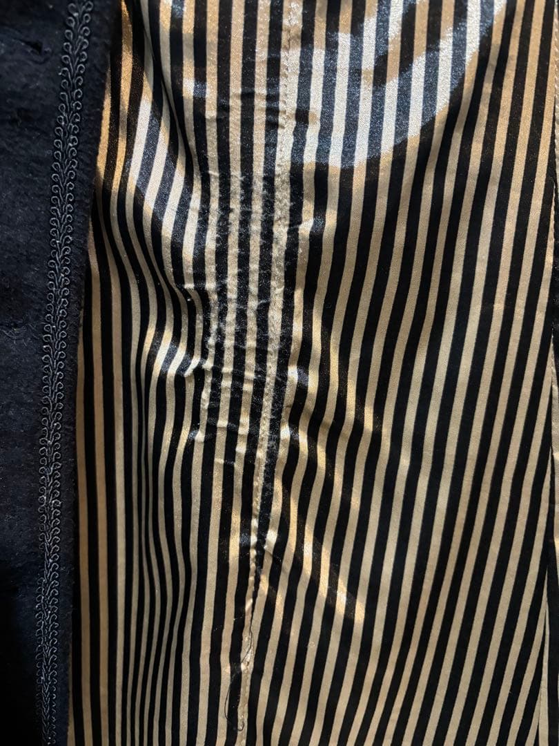 OZZ CROCE 薔薇刺繍スタンドカラーコート