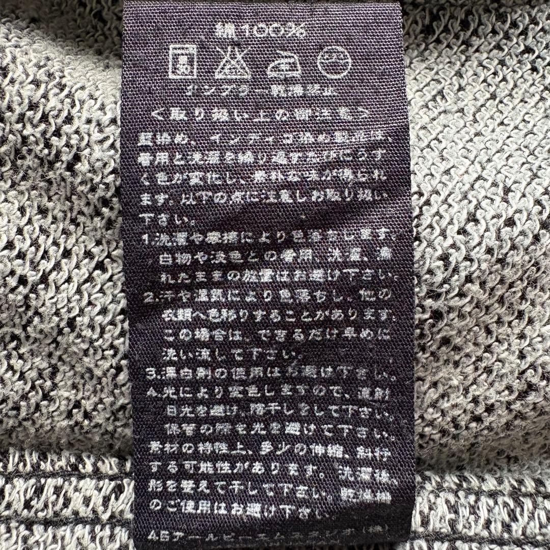 R by 45rpm インディゴ染め カバーオール 黒 3 コットン100