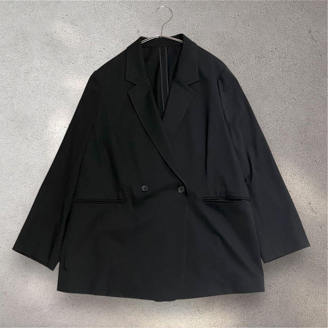 【クリーニング済み】現行✨23区　ライトクロス ジャケット　大きいサイズ　48