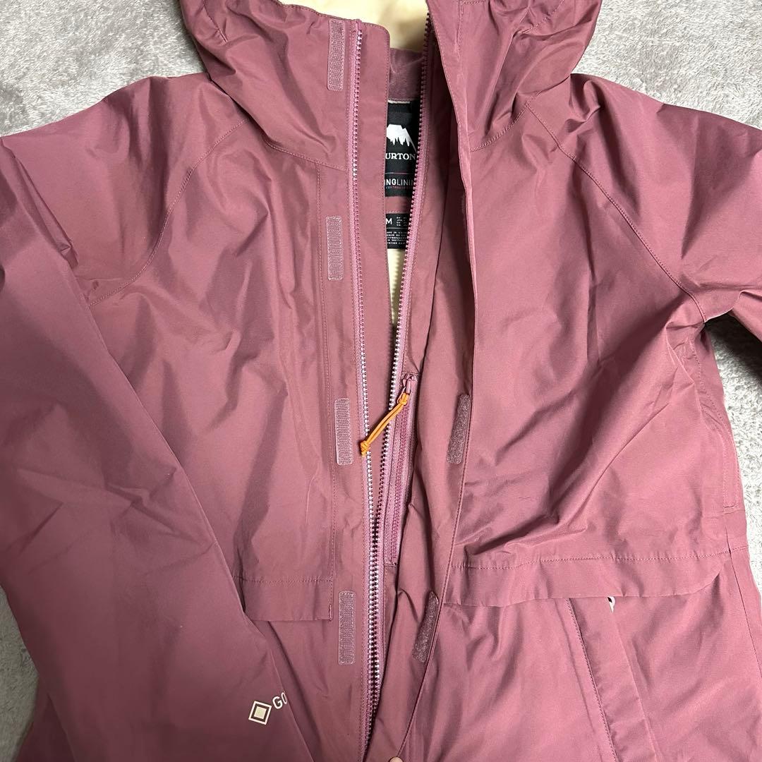 BURTON LIVING LINING ゴアテックスジャケット M ピンク